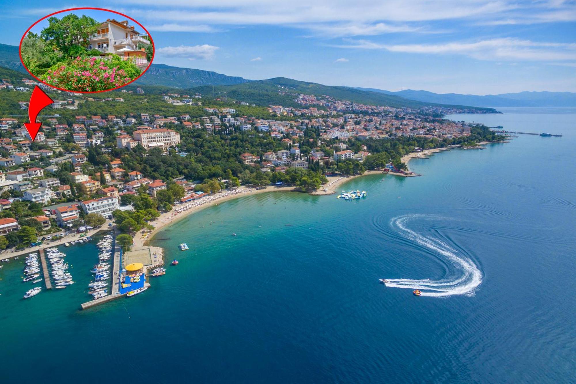 Duda Apartment Crikvenica Bagian luar foto